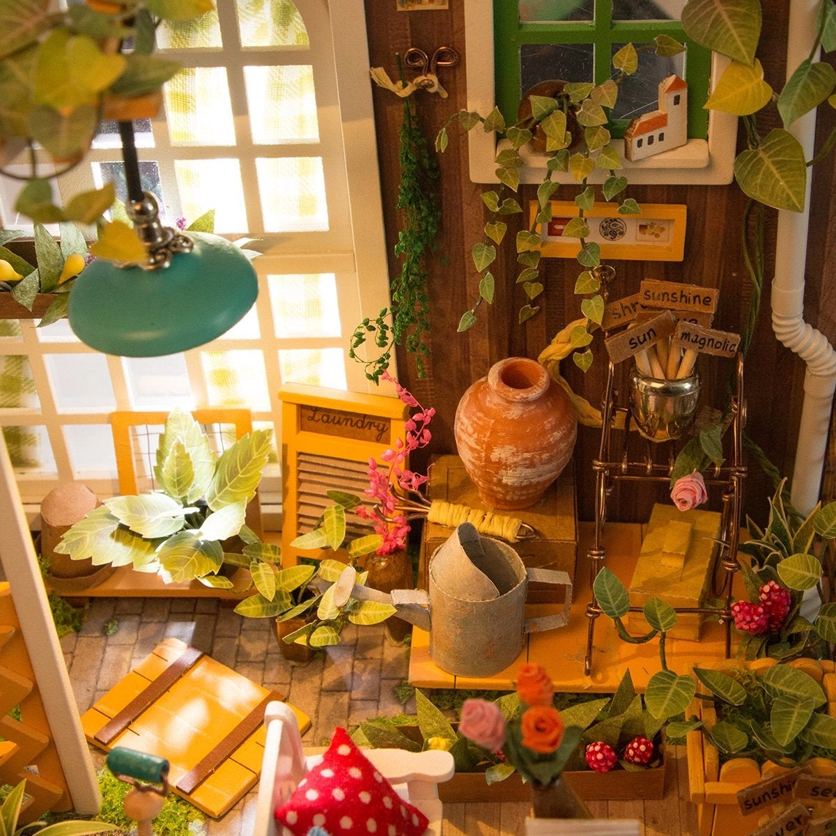 Mini Green House - Cathy's Flower House 1:24