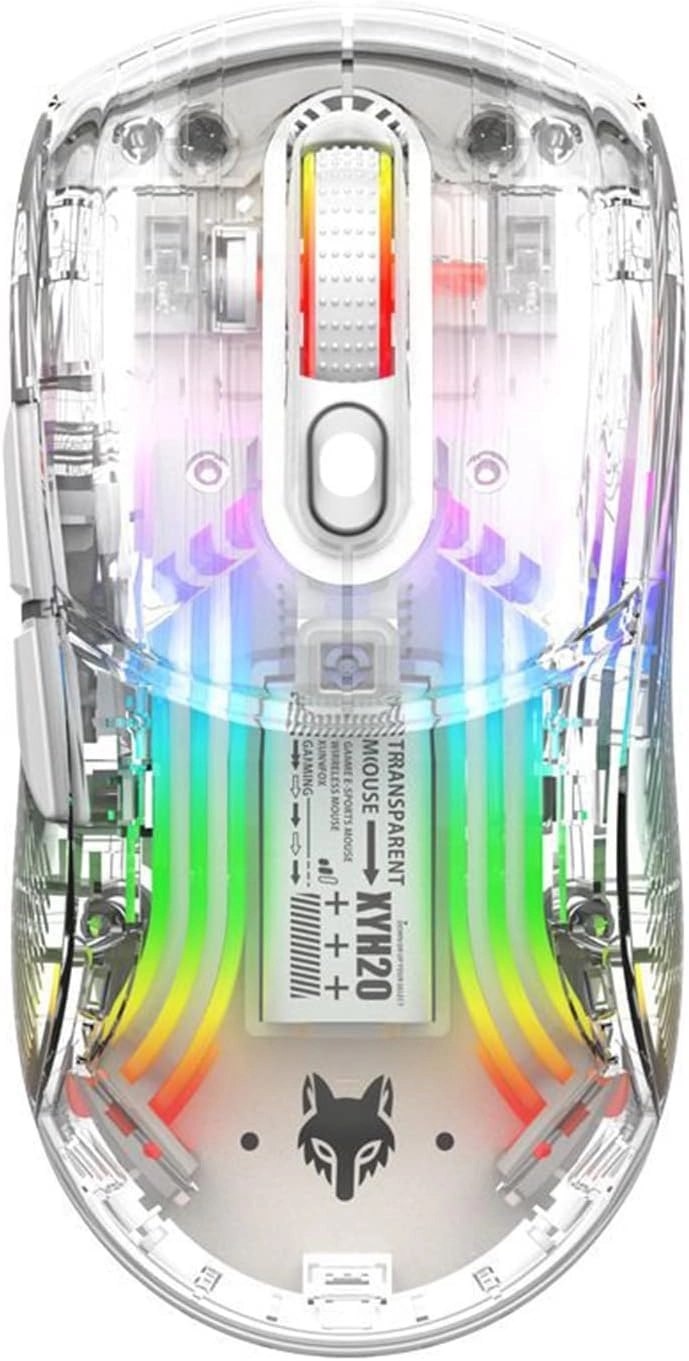 QSNOW Mechanical Dual Mode Gaming Mouse - Bluetooth