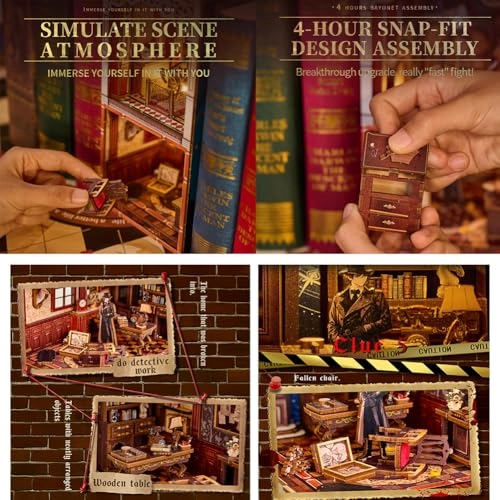 Magic House - 3D Mini Dollhouse Musical Movement