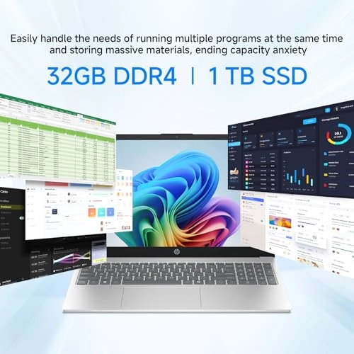 HP HP 15-fd0123dx - 15.6'' i3-1315U 32GB DDR4 1TB SSD