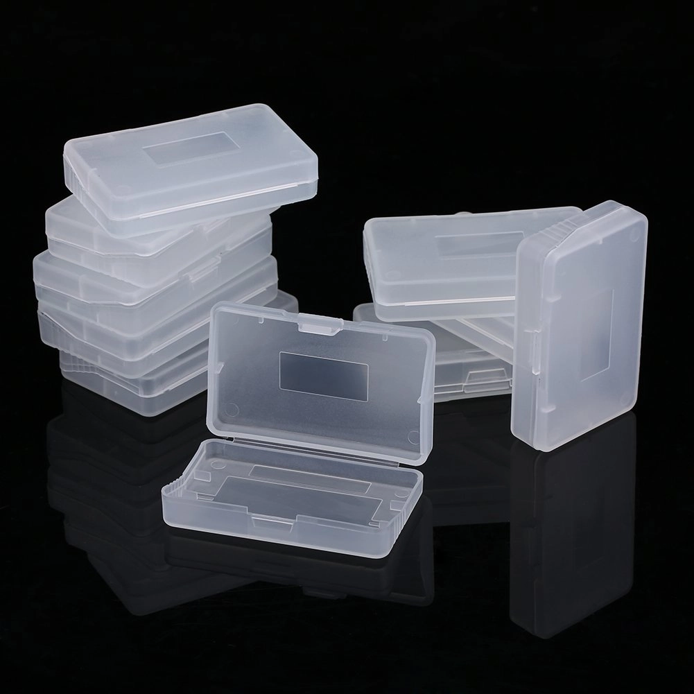 NHINA GBA Cartridge Case - 10pcs Transparent Anti Dust