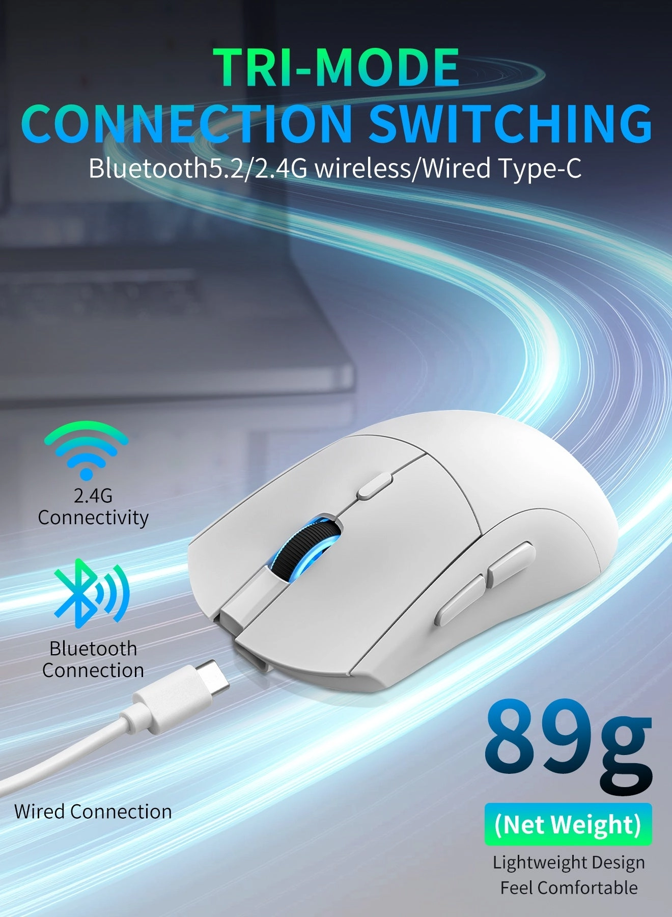 RS7 Gaming Mouse - Wireless