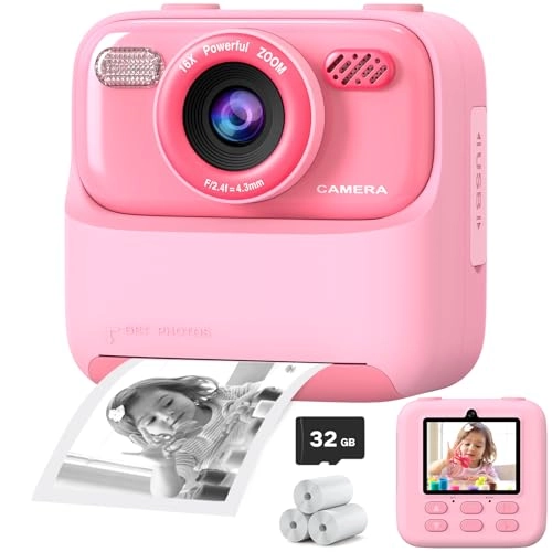 Instant Print Camera - 32GB White