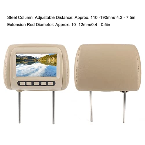 Headrest Player - 7 in