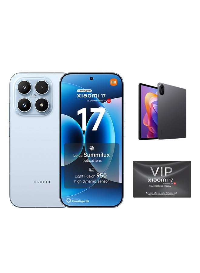 17 - 12GB 512GB + Redmi Pad 2 - with 3-pin Adapter