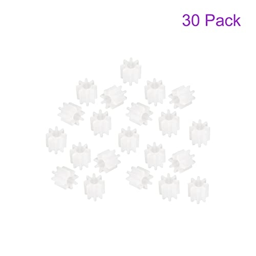 8 Teeth Plastic Gear - 30 Pack