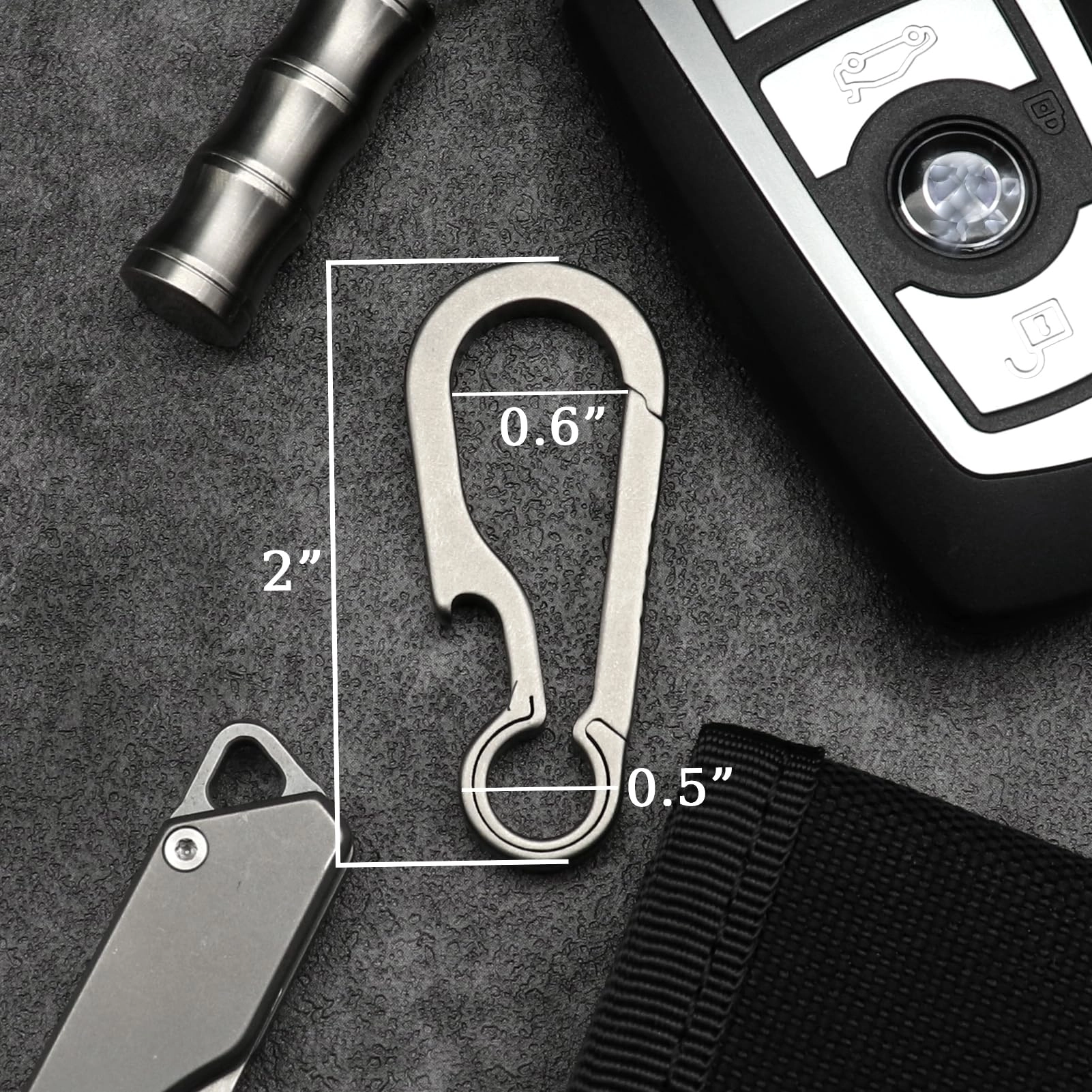 Carabiner Keychain - Space