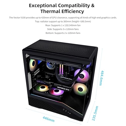 V100RX - Side window Mid Tower