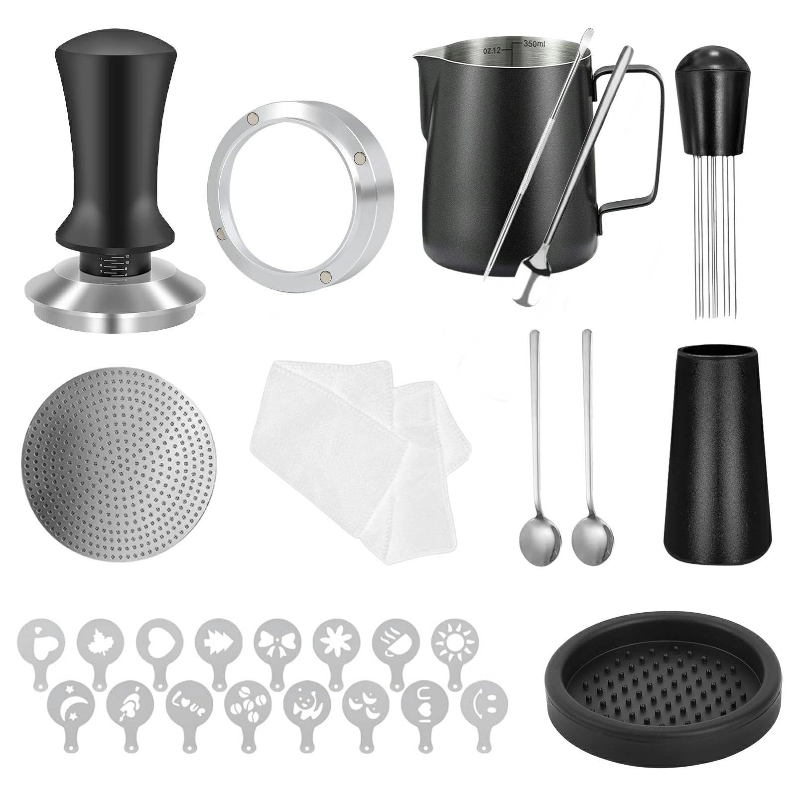51mm Coffee Tamper - 24PCS 316stainlesss Kit