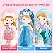 Dress Up Doll Set - 3in1 14 inch 3 Outfits