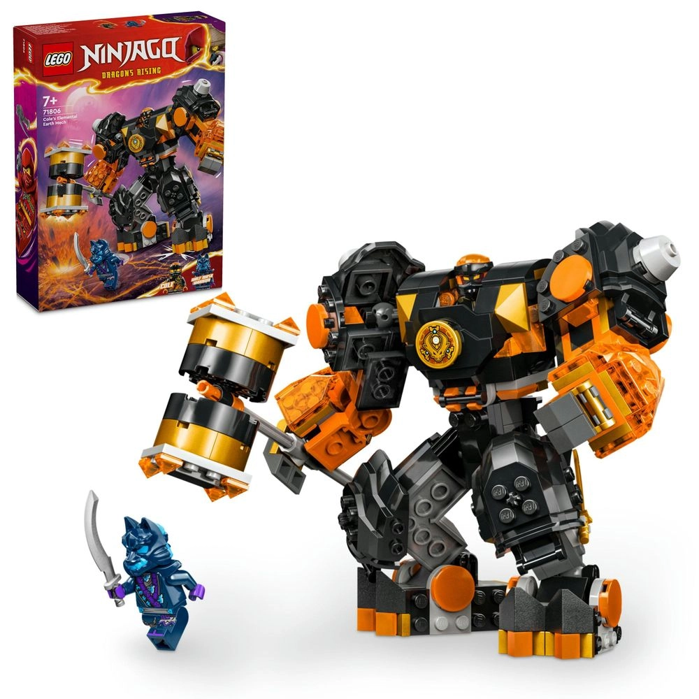 Cole's Elemental Earth Mech V29 - Cole NINJAGO 235 pcs