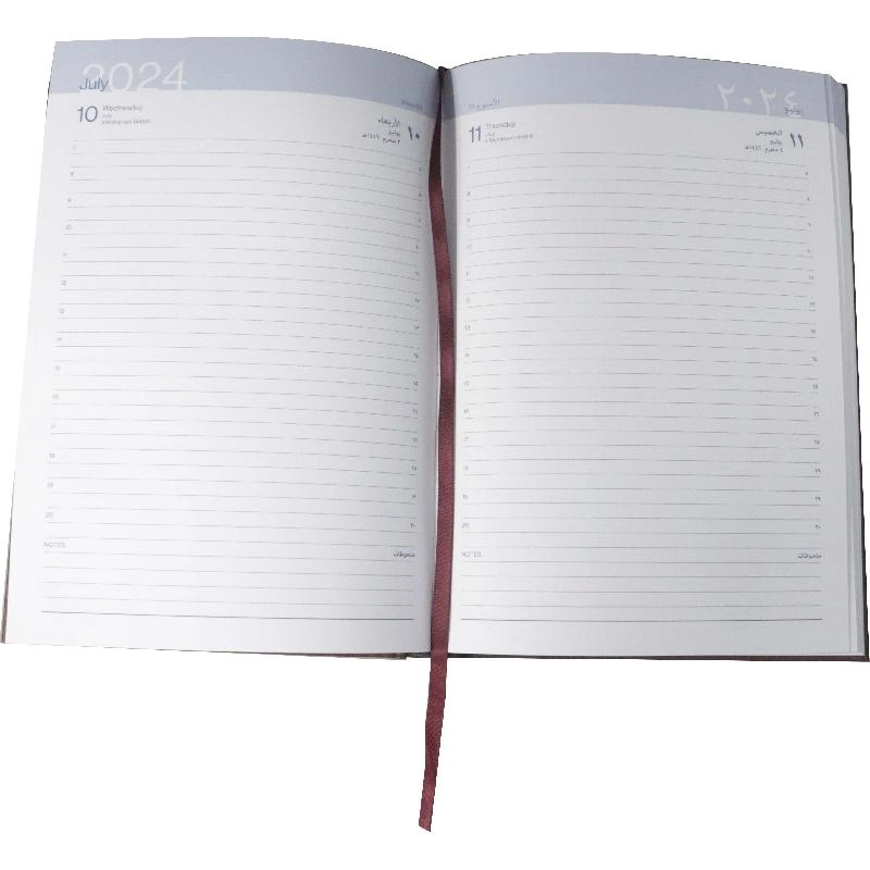2024 Daily Diary - A5 Black
