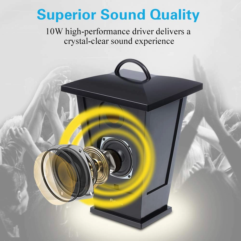 Bluetooth Speaker - Waterproof Portable LED Strip Lights