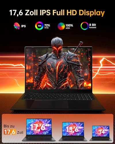 P1 - 17.6'' N5095 16GB DDR4 512GB SSD + 128GB eMMC