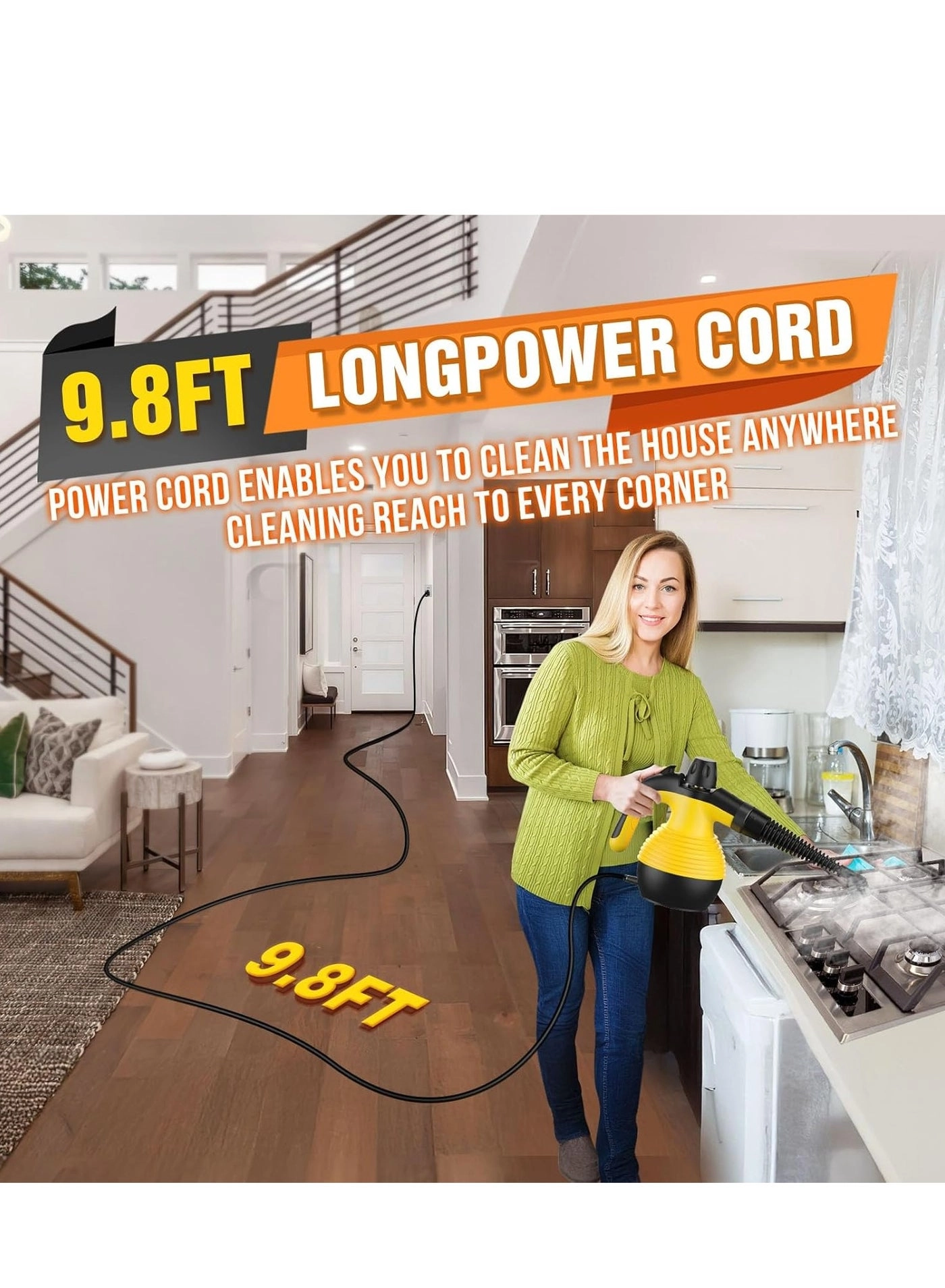 Handheld Steam Cleaner - 3.0bar 350ml