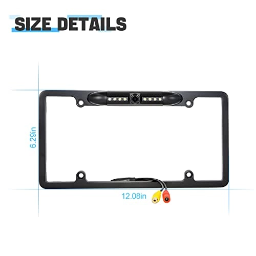 License Plate Frame Backup Camera - Night Vision