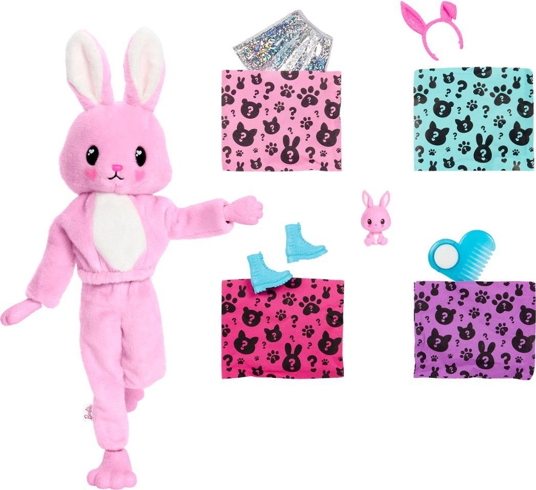 Barbie Cutie Reveal - Bunny Plush Costume with Pet Color Change