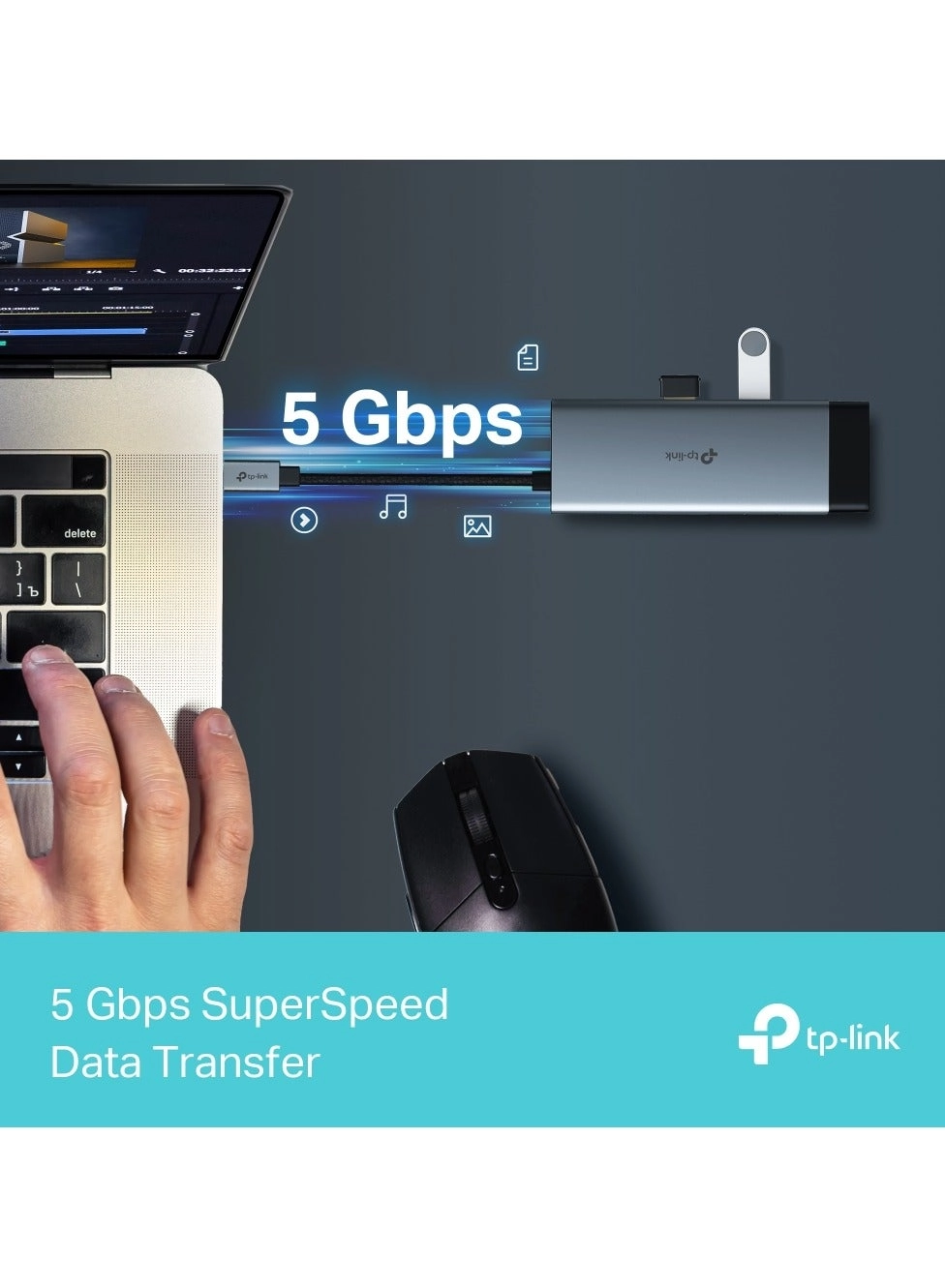 UH6120 - USB Type-C 6-in-1 Hub