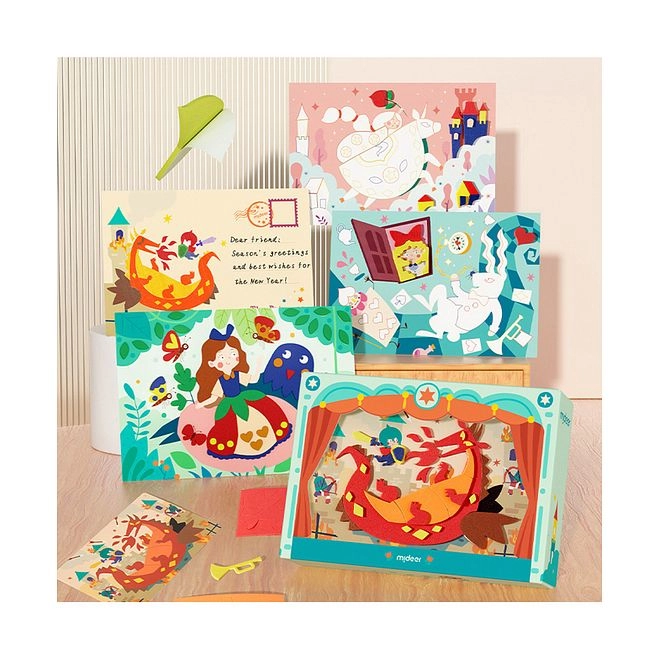 MIDEER My First Fairytale Activity Sticker Book