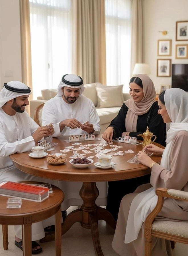 Rummikub - 106 Tiles 4 Racks Red Lid