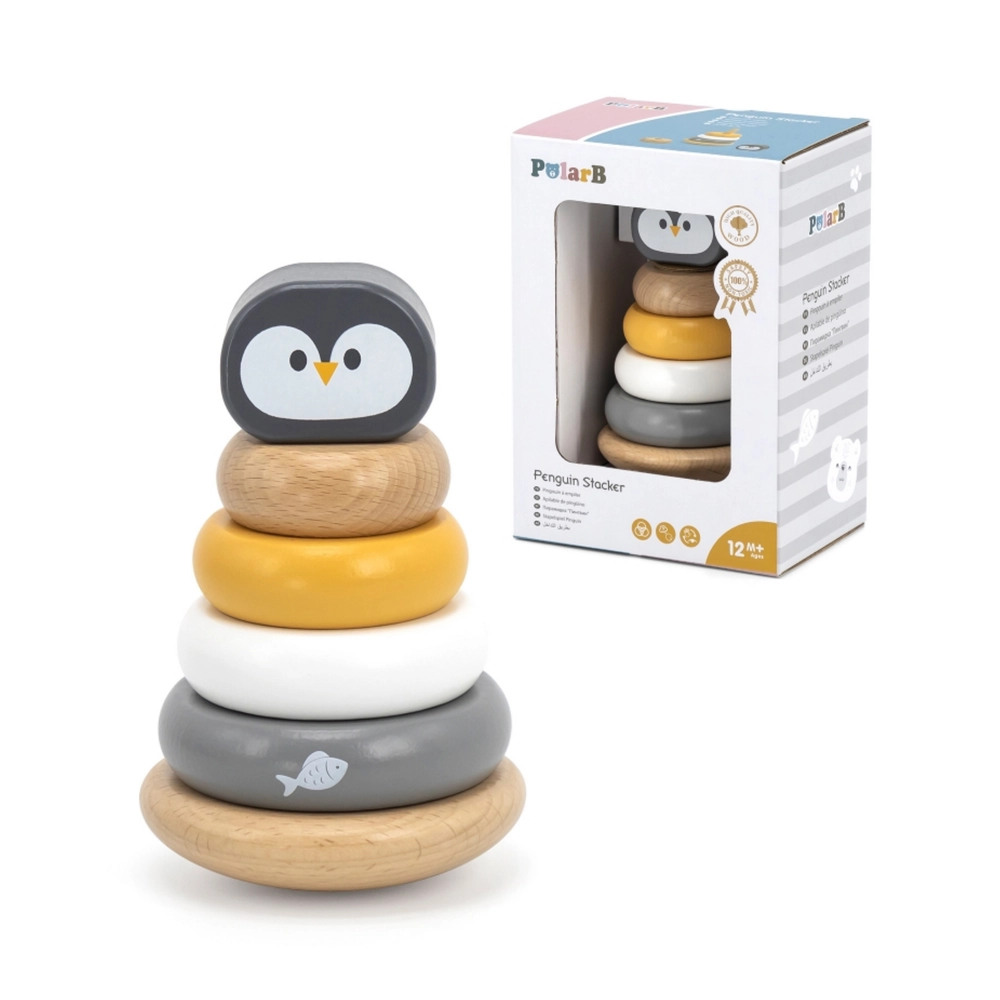 Penguin Stacker - 12 months 6 Pcs