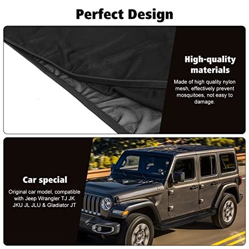 Front Window Sun Shade - Jeep Wrangler 1997-2024