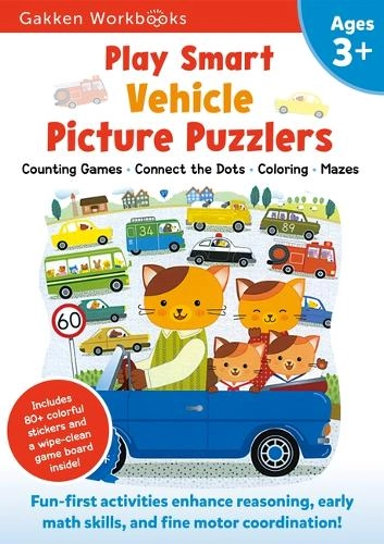 Gakken Play Smart Vehicle Picture Puzzlers - 70 pages