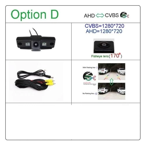 Reverse Rear View Camera - Night Vision 1080P*720P