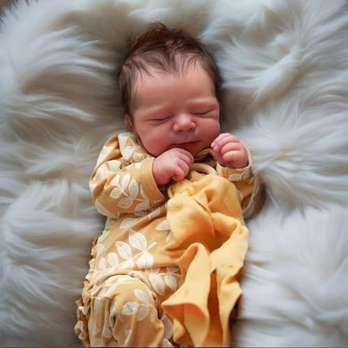 Pascale Reborn Baby Doll - 18 inch Vinyl sleeping Ages 3+