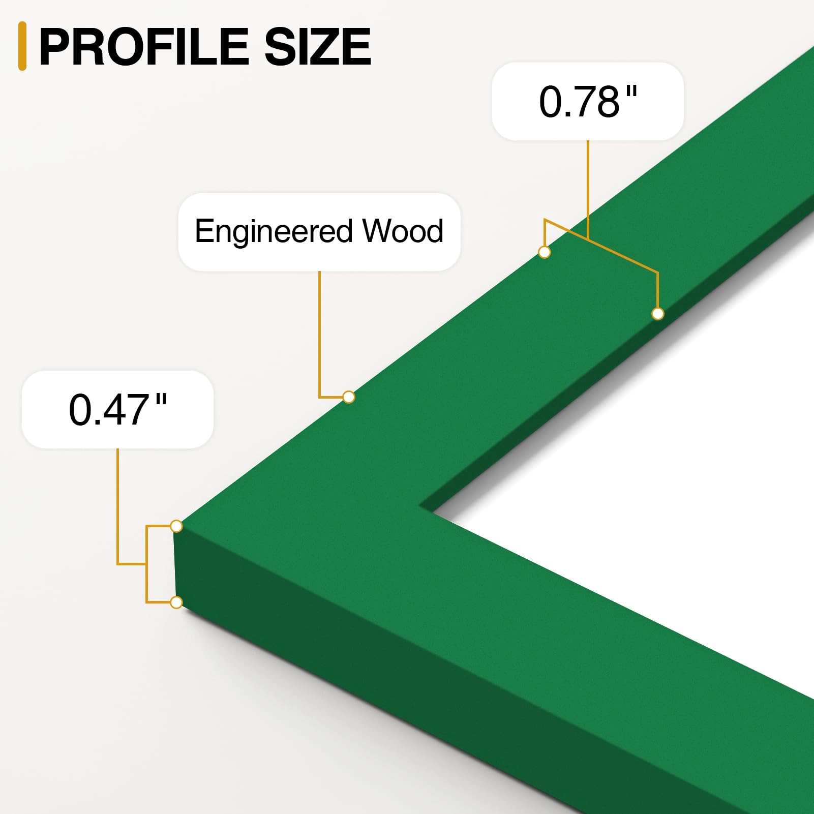 Picture Frames Set - 10 Pack Rustic Grey