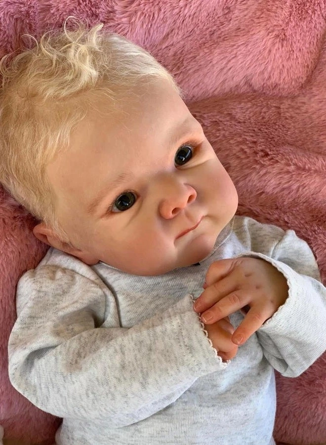 Reborn Baby Doll - 18 Inch Silicone Boy Ages 3+