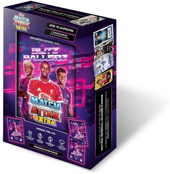 Match Attax 24/25 Random Mega Tin - 44pcs 4pcs