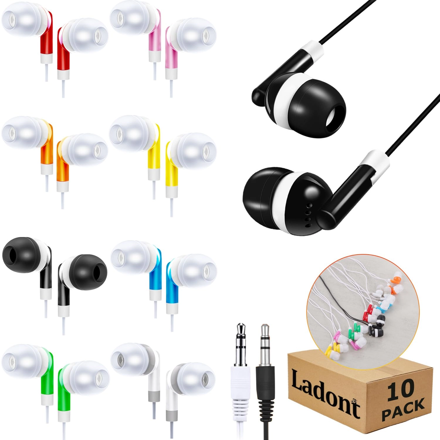 Ladont QS01 Wired Earbud Pack
