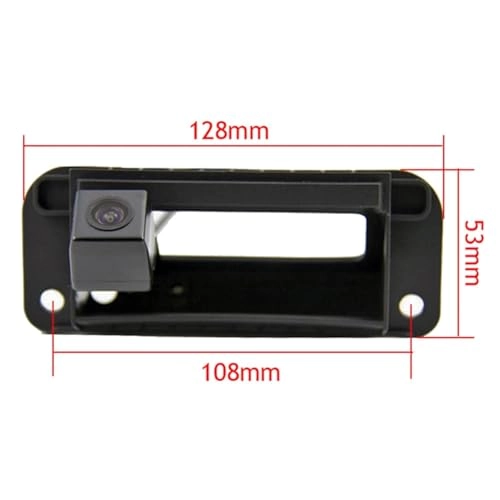 Tailgate Handle Rear View Reversing Backup Camera - Night vision 4-PIN Cable HD