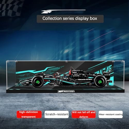 Acrylic display box - for Le-go 42171 Transparent 3mm