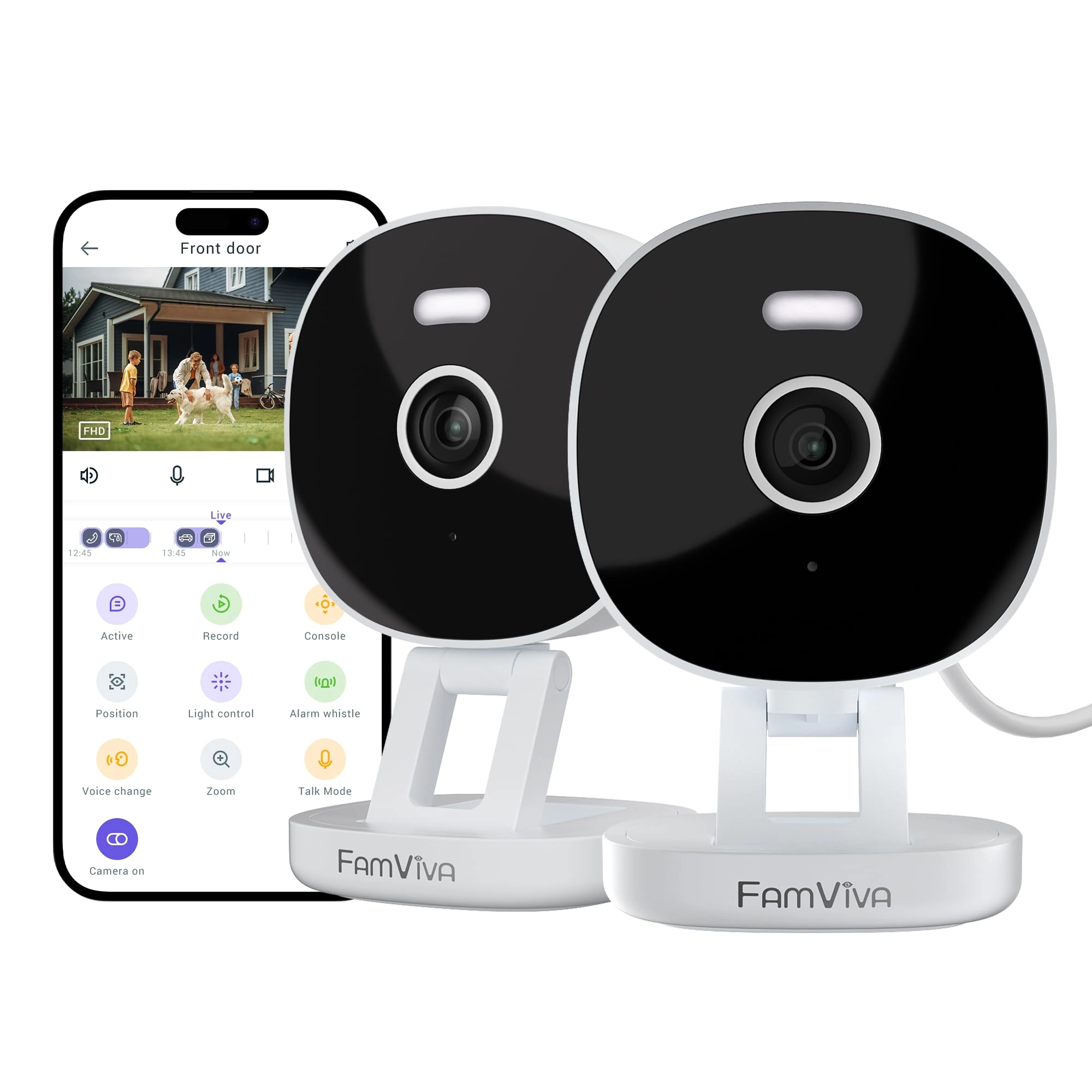 FAMVIVA Security Camera 2K