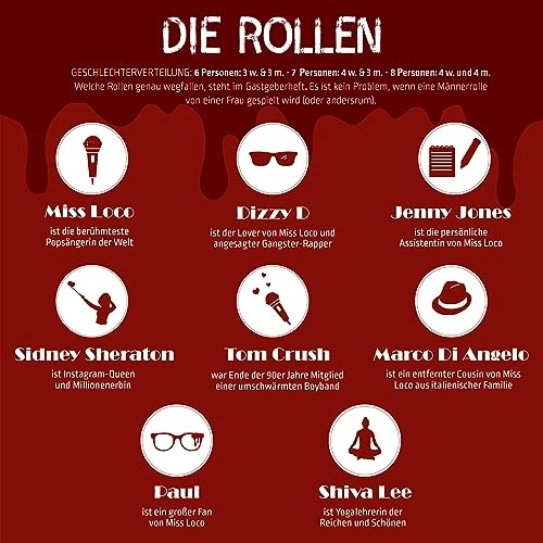 Crime Dinner for Home: The Backstage Case