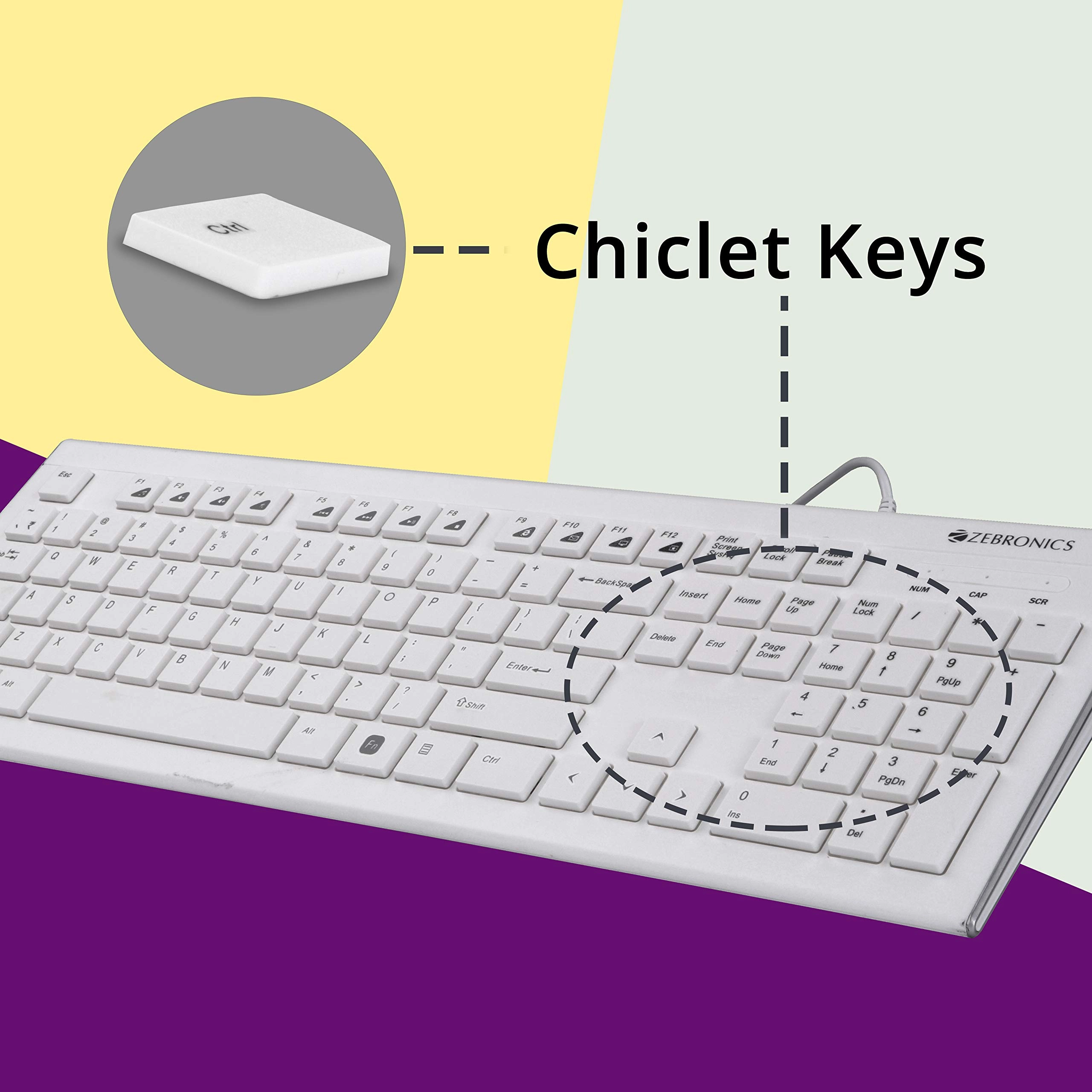 ZEB-DLK01 - QWERTY Wired
