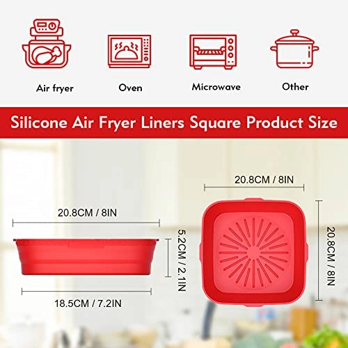 Air Fryer Silicone Liners