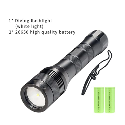 Diving Flashlight - 8000 lumens 3x XM-L L2 LED