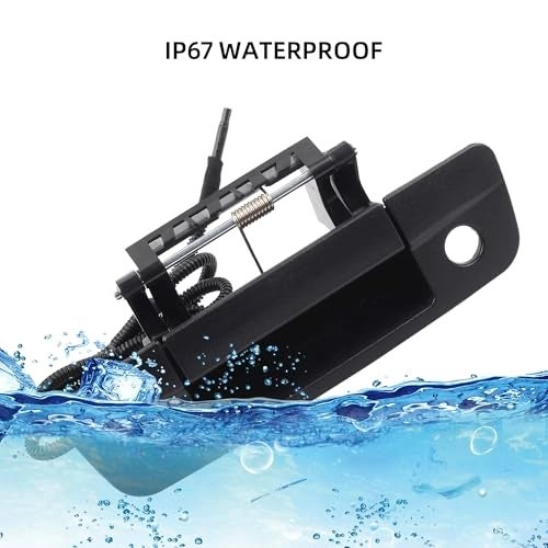 Tailgate Handle with Backup Rear View Camera - RCA 640*480 pixels