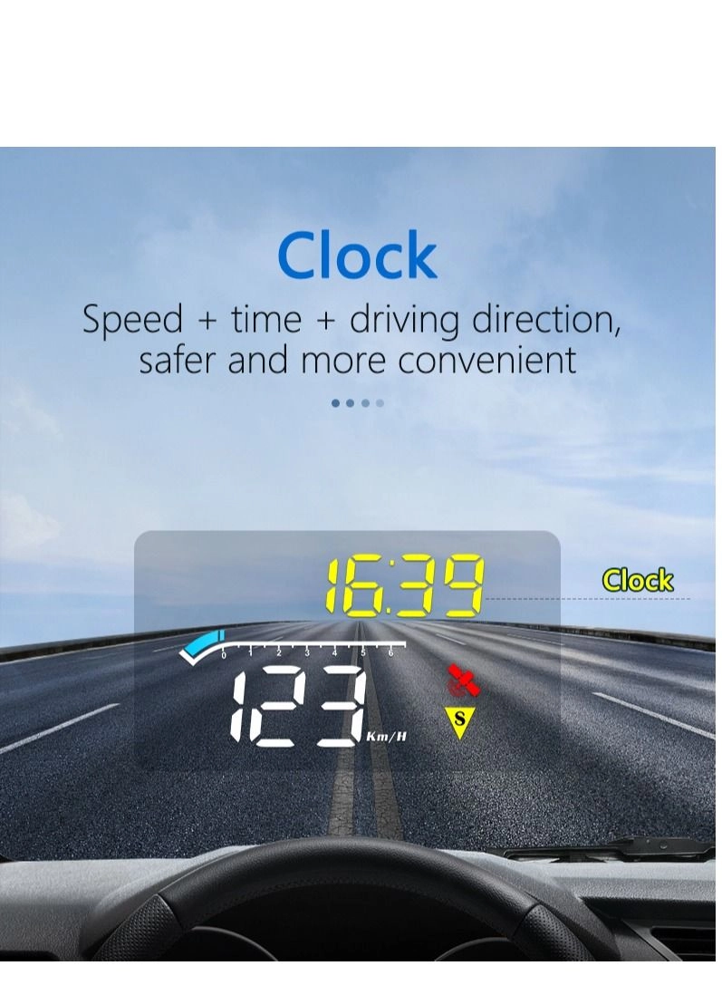 Head Up Display(HUD) - M15 5.5" LCD Black