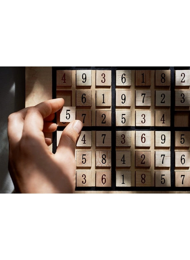 Wooden Sudoku Puzzle Board Game - 11 in Number & Thinking Tiles
