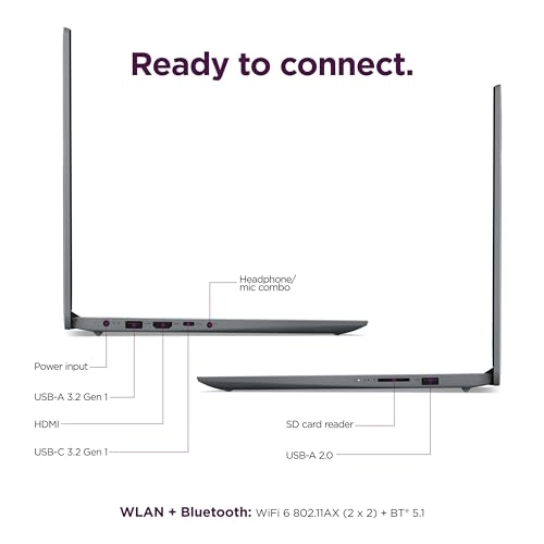 IdeaPad 1i 83B40006US - 15.6'' Core i5-1335U 16GB DDR4 512GB SSD