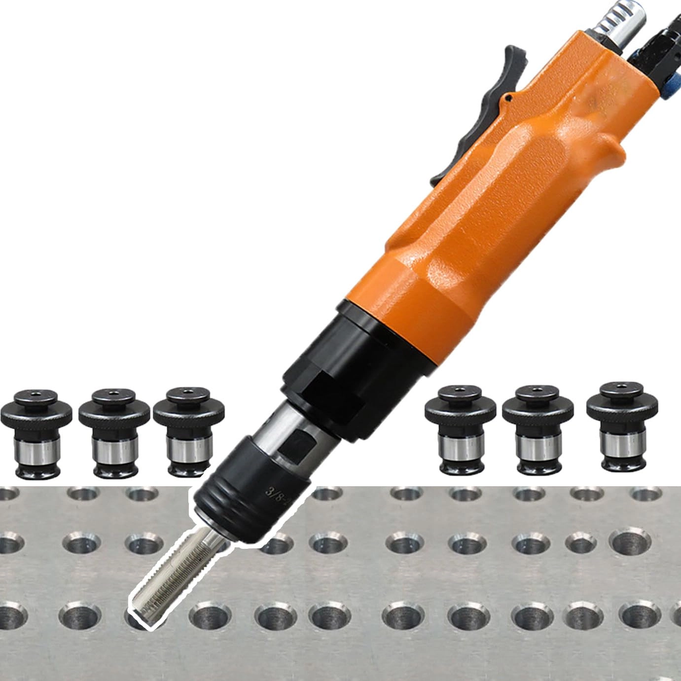 Pneumatic Tapping Machine - 6 Chucks M3-M12