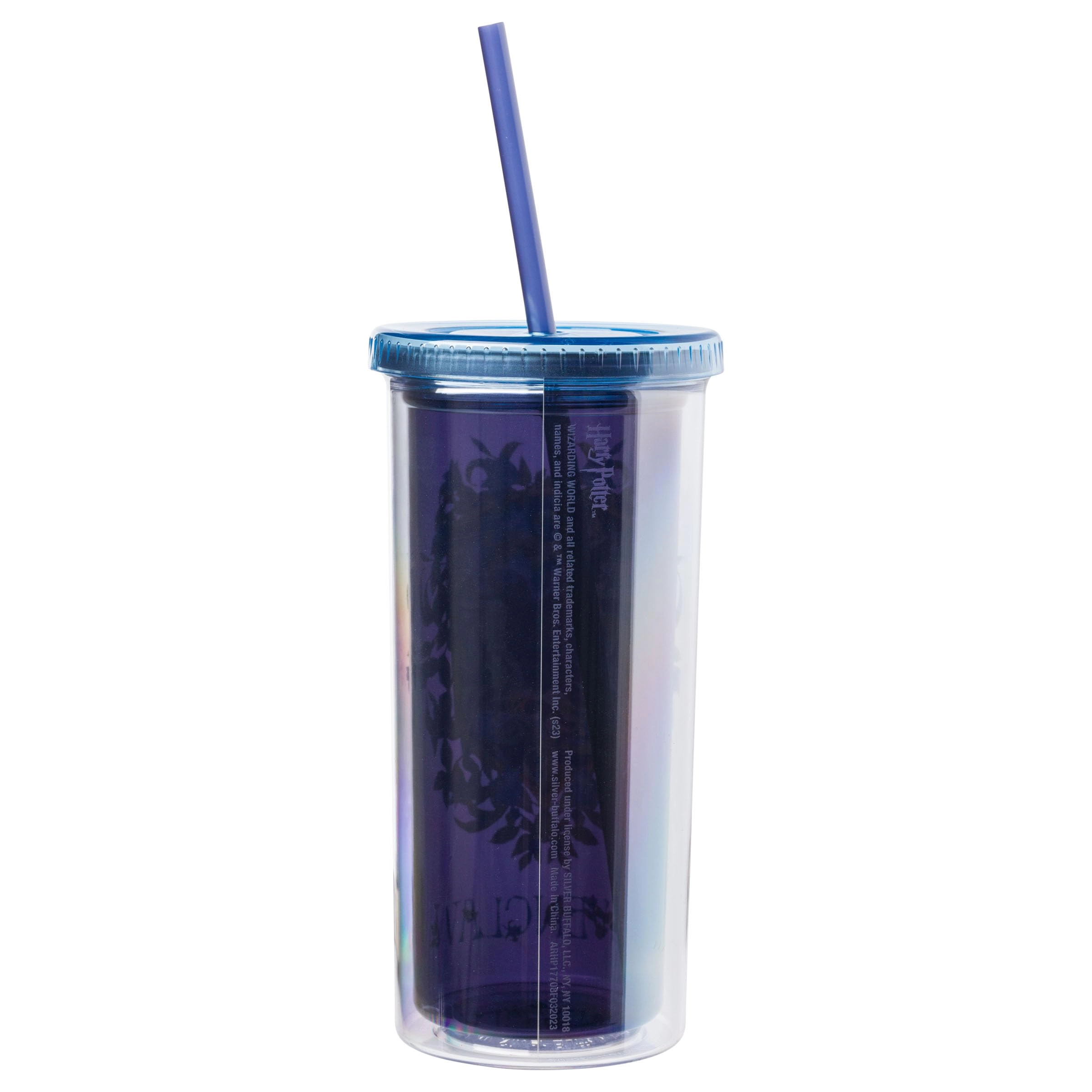 Harry Potter Ravenclaw Hogwarts Crest Plastic Tall Cold Cup - 1 pcs