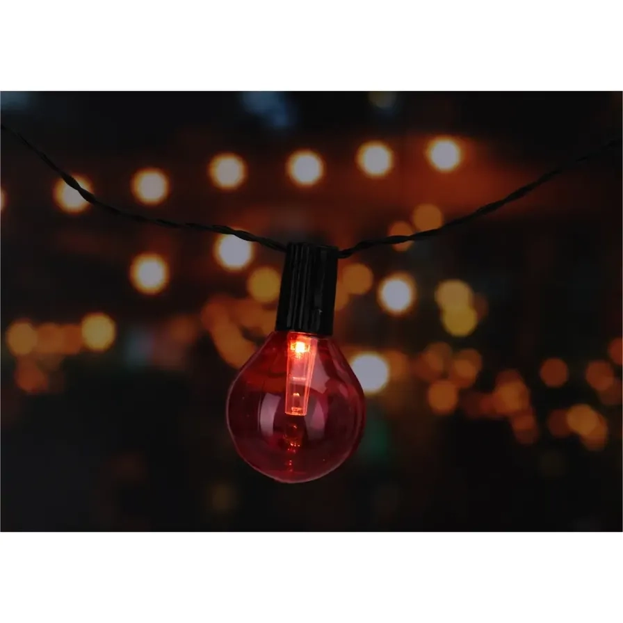 Party LED Lights with Solar Panel - 20 Pc.