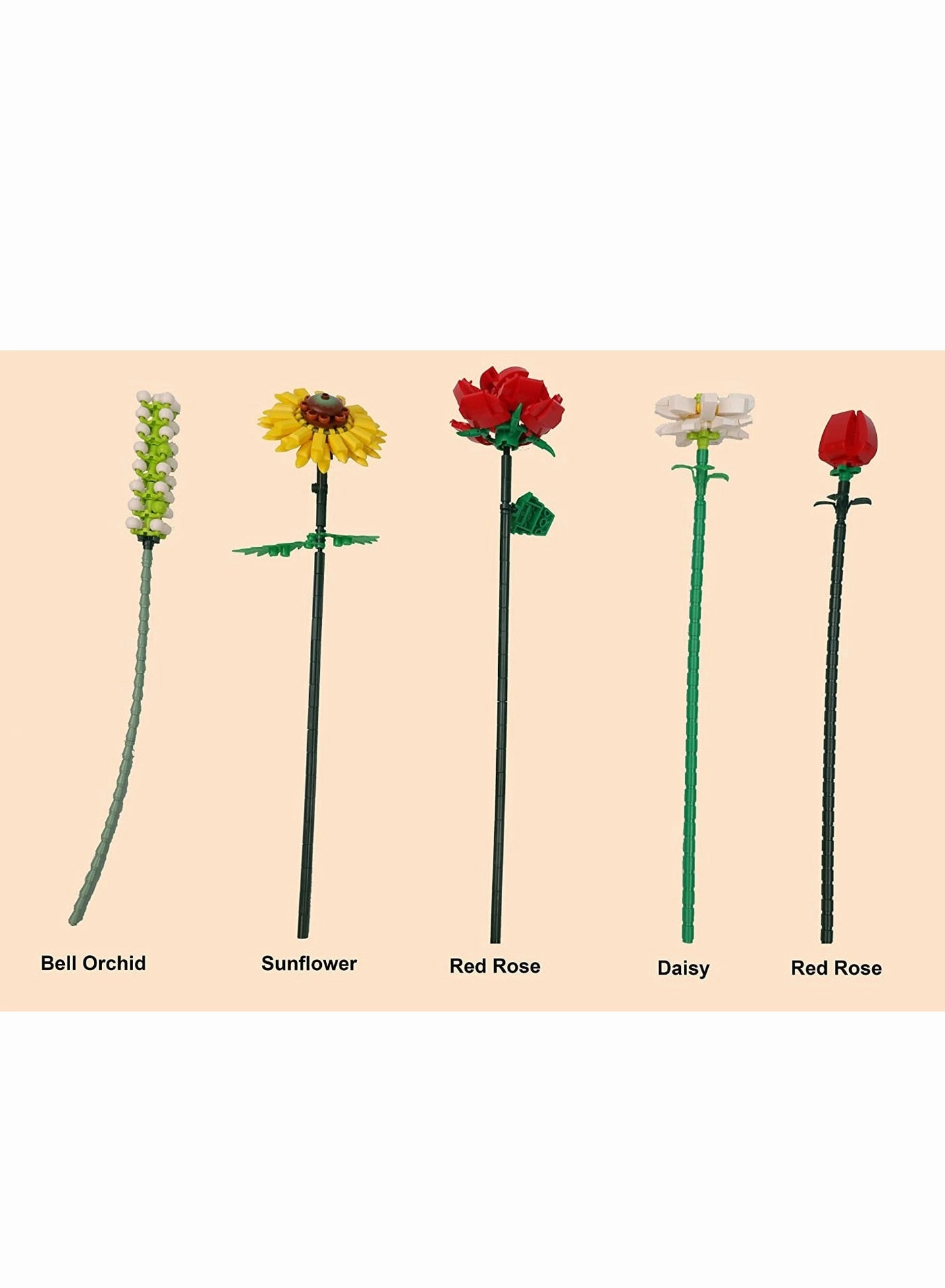 Flower Bouquet Building Blocks - ABS plastic