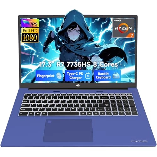 Nimo N175B N175 - 17.3'' Ryzen 9-8945HS 32GB DDR5 1TB SSD
