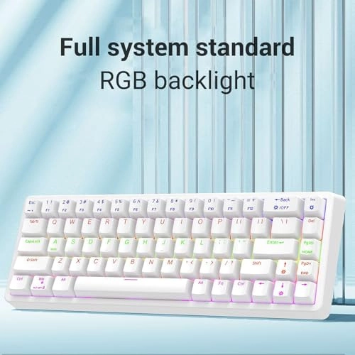 68 Key Wired Mechanical Keyboard
